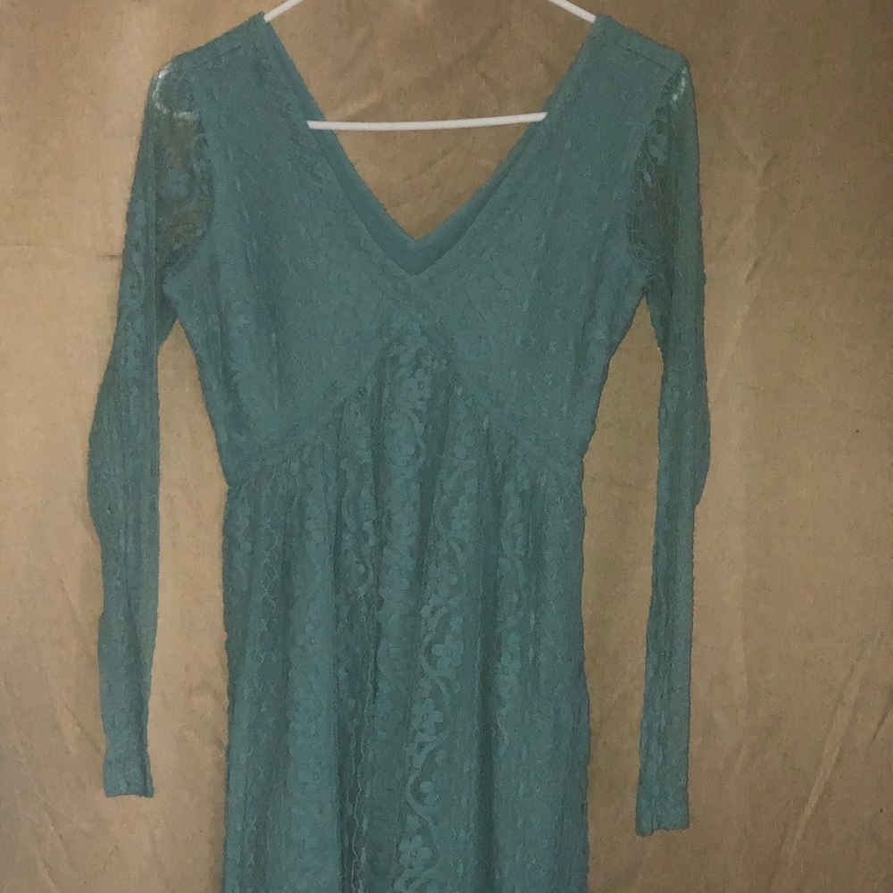 Green Hollister dress